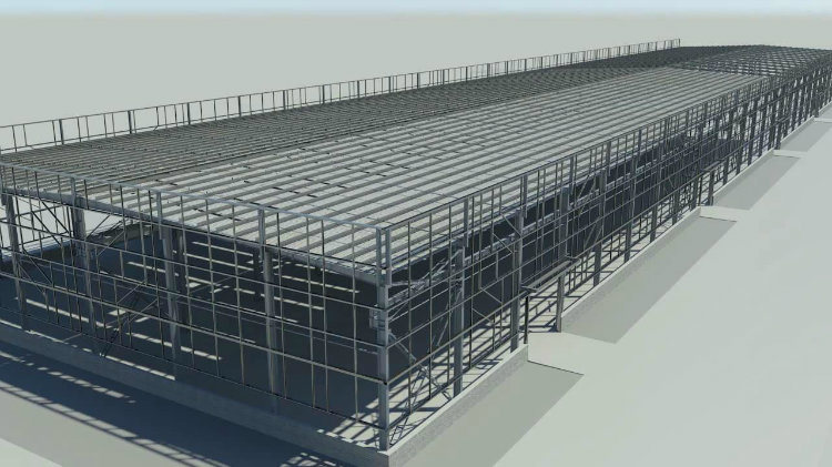 Large Span Building Steel Structure for Warehouse Workshop Shed 5% Discount