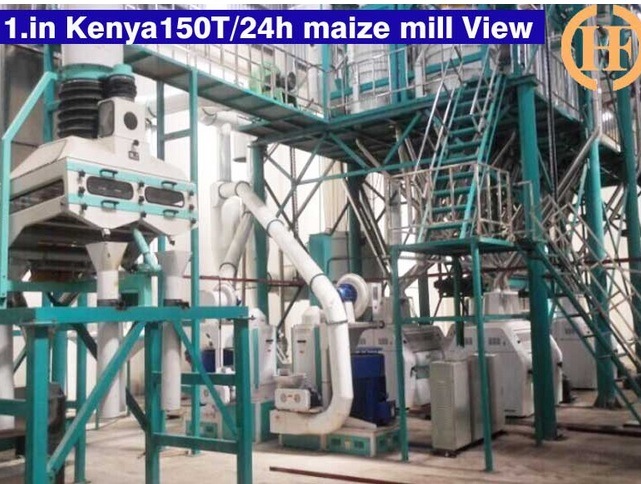Africa Running Small Scale Maize Milling Equipment