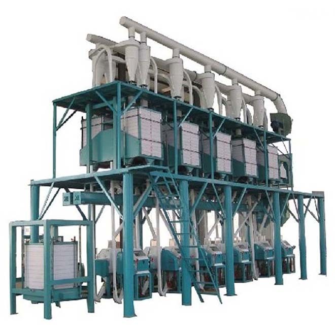 Grain Processing Cereal Grinding Wheat Flour Mill Plant in India (80t)