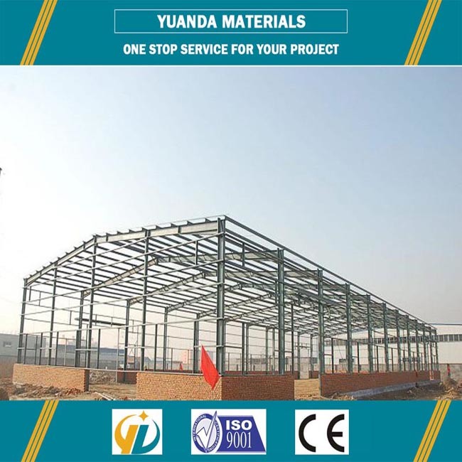 Design Manufacture Workshop Warehouse Steel-Structure Cunstructure with Ce Certification