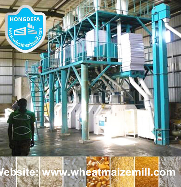 24 Ton Maize Flour Milling Machines for Kenya