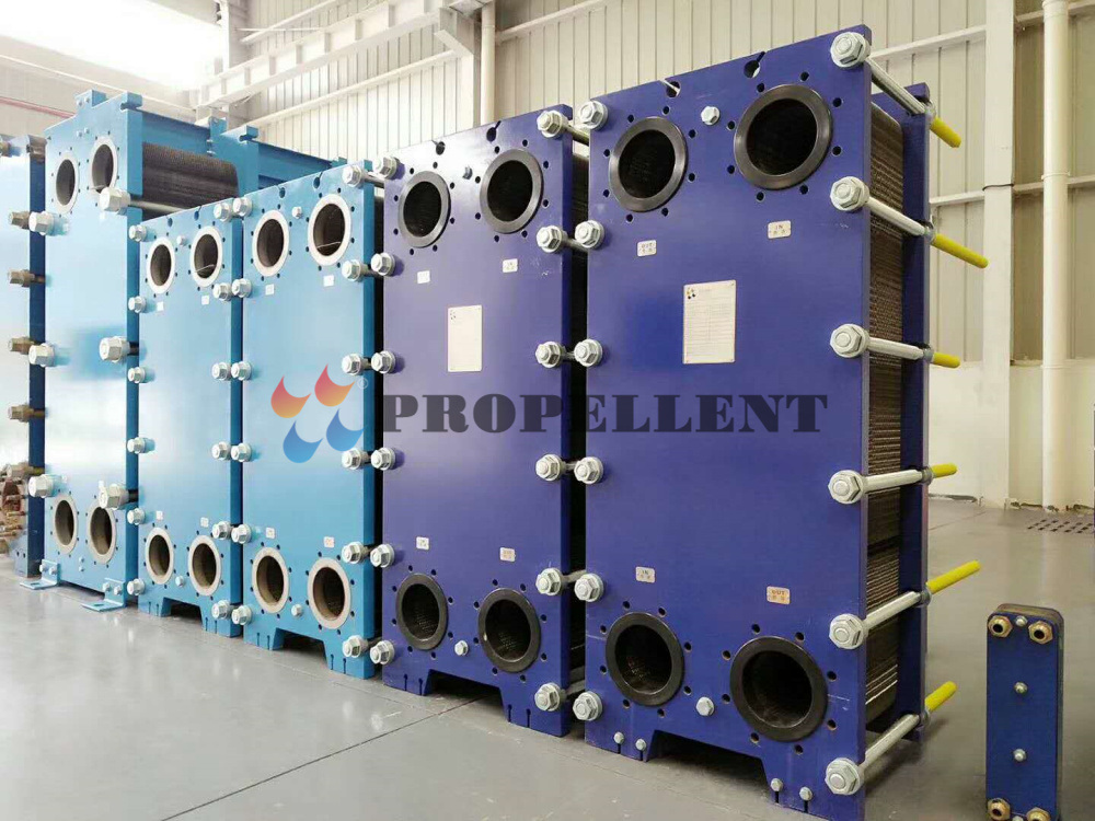 All Welded Plate Heat Exchanger for Corn Starch Ethanol Cooling