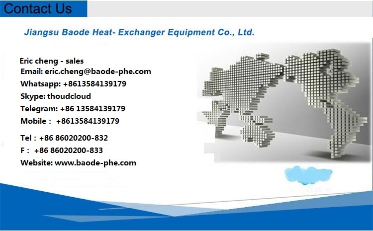 Bl20 Stainless Steel Plates/ Copper Brazed Plate Heat Exchanger Condenser and Evaporator for Heat Pump Systems
