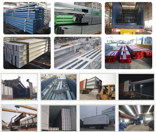 Heavy Steel Construction Workshop / Industrial Building for Producing