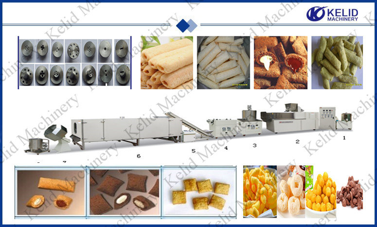 Automatic Core Filling Snack Food Production Line