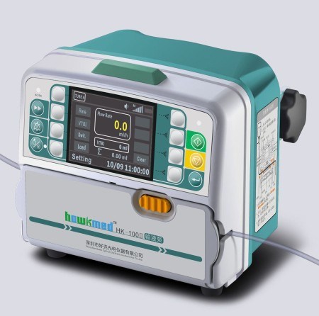 Peristaltic Mini Medical Infusion Pump with CE