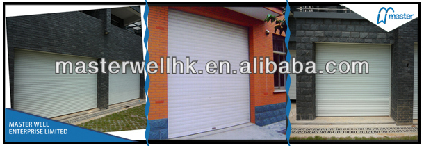 Automatic Roll up Garage Door/Aluminium Shutter Door/Automatic Roll up Garage Door/Remote Control for Car Door