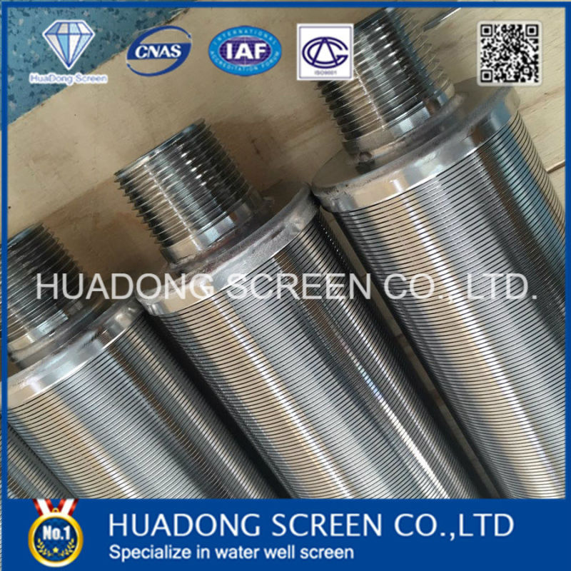 Slotted Screen Tube Stainless Steel Candle Filter