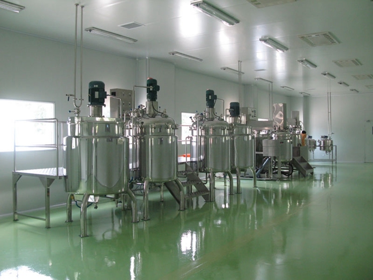 Stainless Steel High Shear Dairy Beverage Food Emulsification Mixing Tank