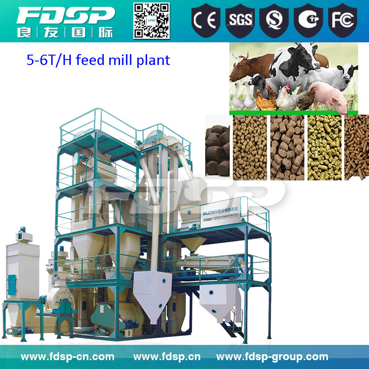 Hot Sale Small Animal Feed Pellet Production Line (SKJZ5800)