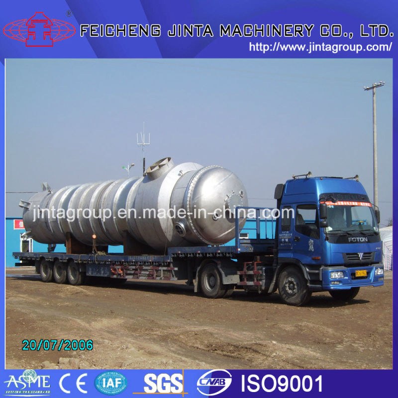 Multiple Effect Falling Film Evaporator Evaporation Plant (CE, SGS, ISO Approved)
