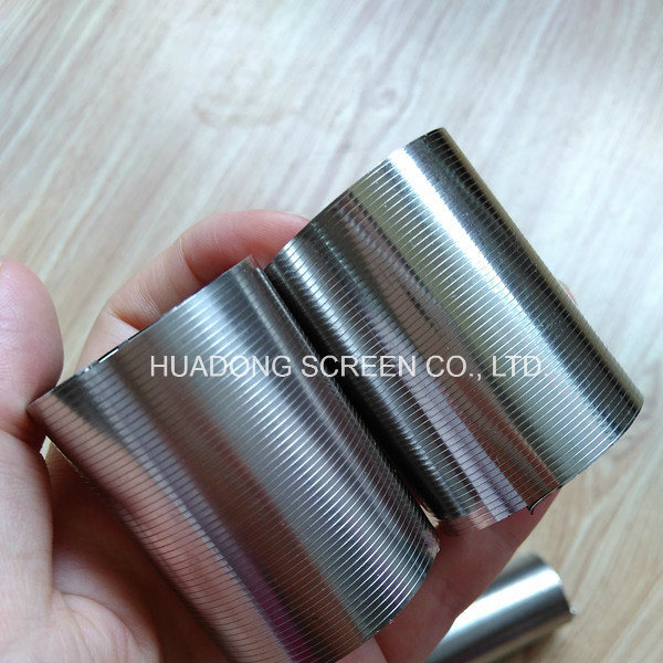 Slotted Screen Tube Stainless Steel Candle Filter