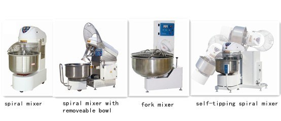 Spiral Mixer /Dough Mixer with Removebowl (SMR250)