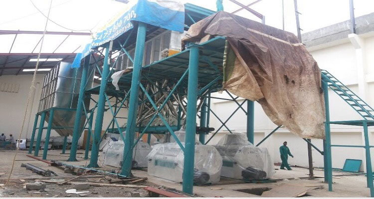 Factory Price 100t Full Automatic Maize Mill