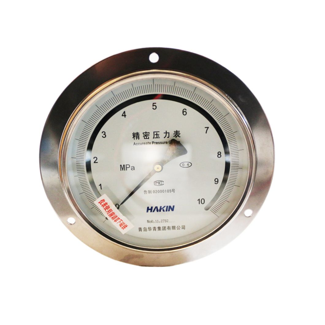 Accuracy Level 0.25% Back and Front Flange Precision Pressure Gauge From China