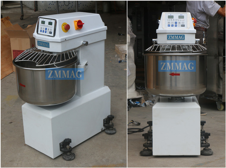 Good Design Best Selling Double-Speed 75kg Spiral Dough Mixer Prices (ZMH-75)