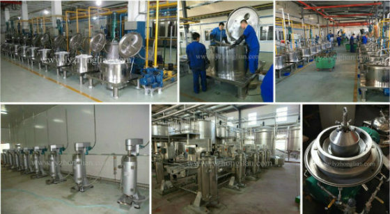 Automatic Discharge Three-Phase Disc Centrifuge Separator for Various Oils