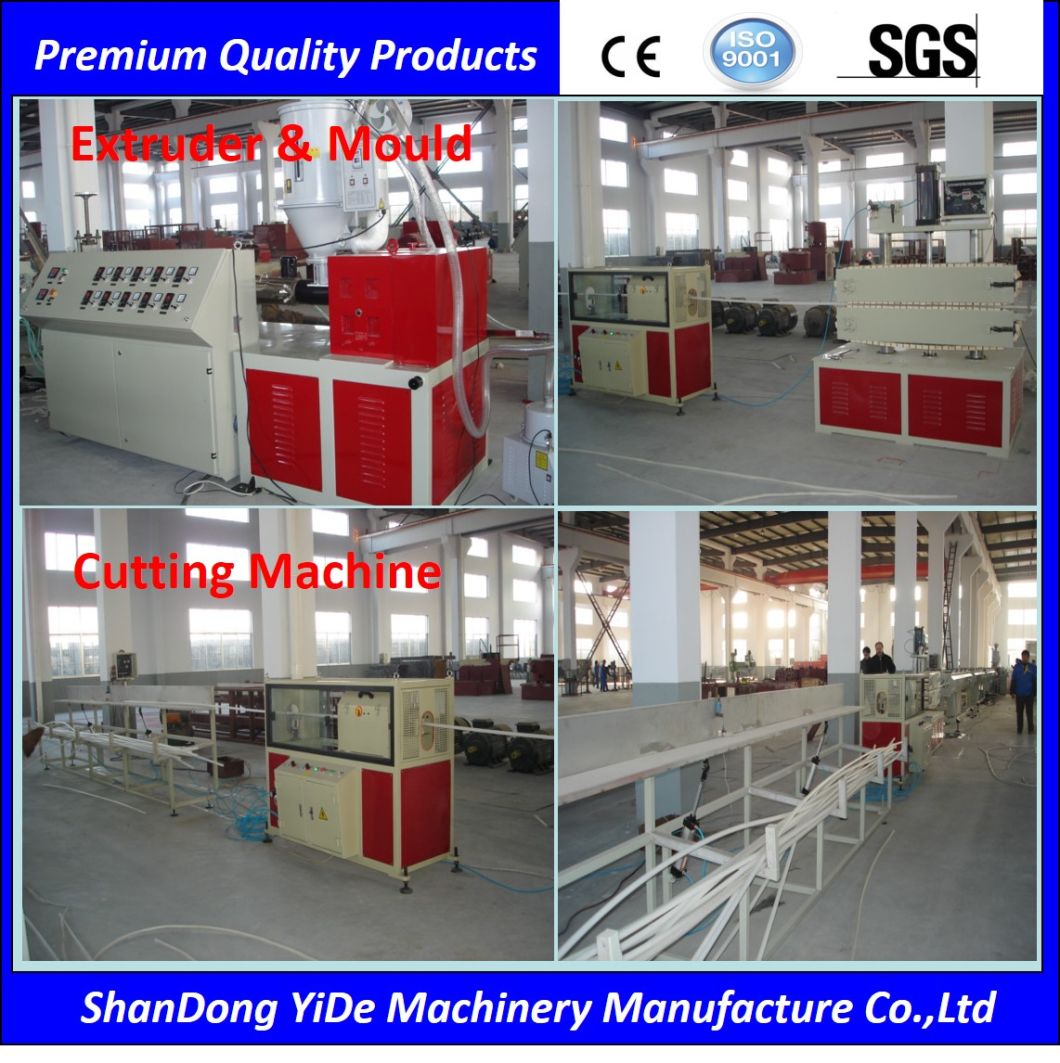 PE/PP/PVC Double Wall Corrugated Pipe Production Line
