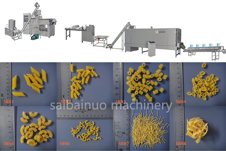 China Factory Europe Technology Macaroni Production Line