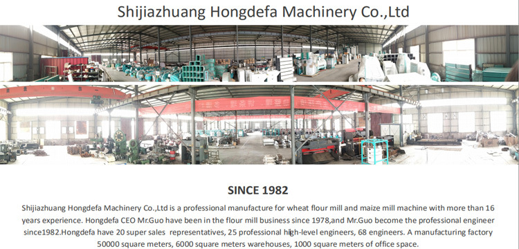 100t 120t 150t 200t Grain Wheat Flour Processing Milling Machine
