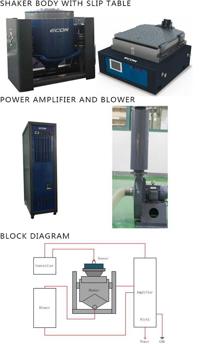 Computer Control Widely Used High Frequency Simulation Vibration Test Instrument