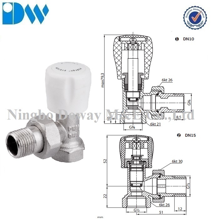 High Quality Radiator Valves with ABS Handle