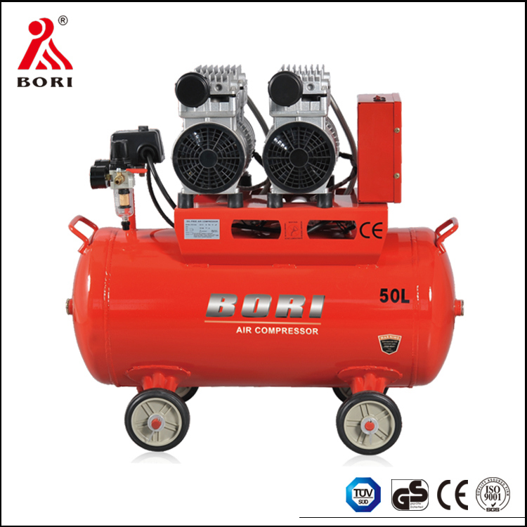 Bori Portable Oil Free and Silent Air Compressor Br550-2A