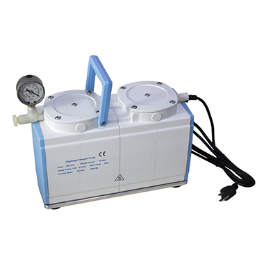 30L/min Oilless Diaphragm Vacuum Pump with 2 pump heads