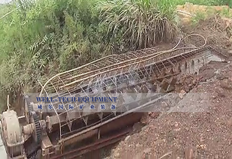 Log Washer Used to Wash Manganese, Iron, Phosphate