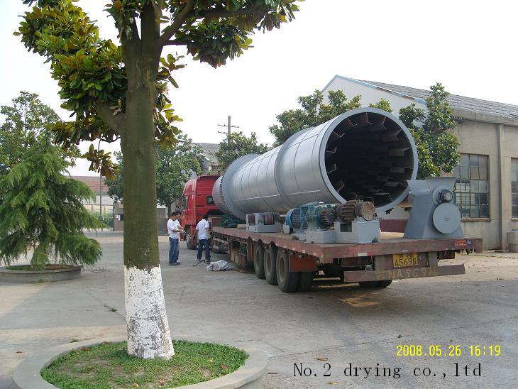 Rotary Drum Dryer for Leaves