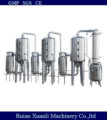 Triple Effect Energy Chinese Herb Pharmaceutical Saving Concentrator/Evaporator