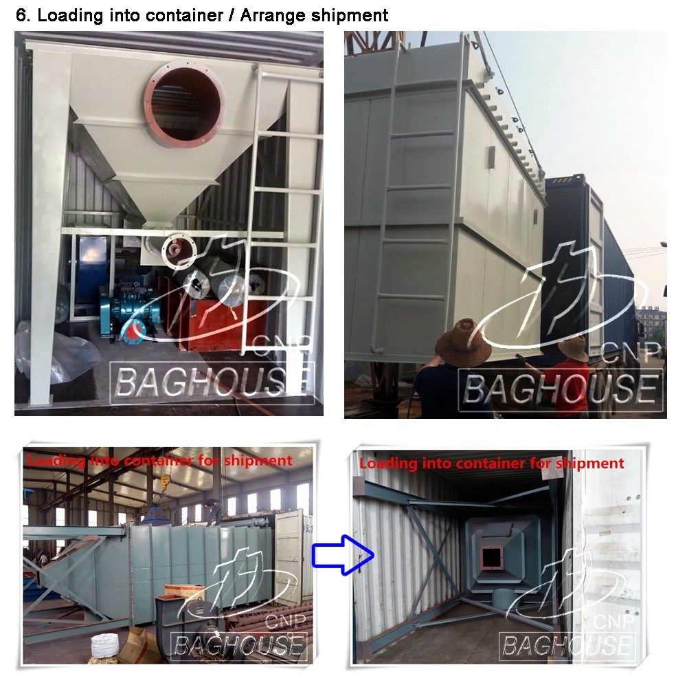 Wood Working Filter Extractor Bag Type Dust Collector