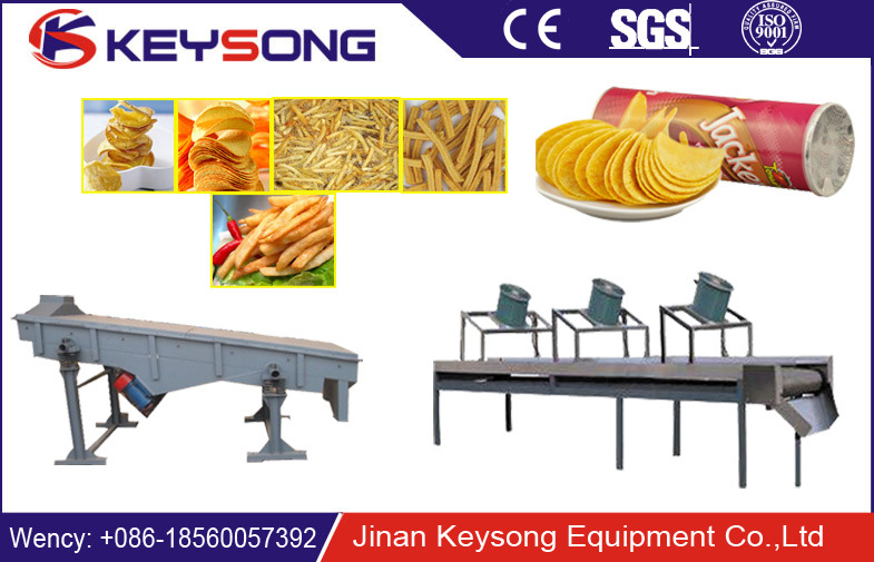 Ce Standard Semi-Automatic Fresh Potato Chips Processing Plant