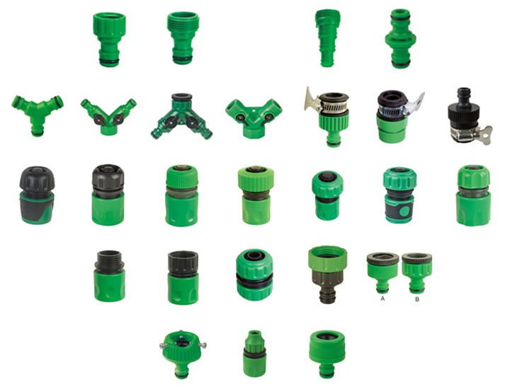 ABS Plastic Coupler 3-Way Hose Coupling Fitting