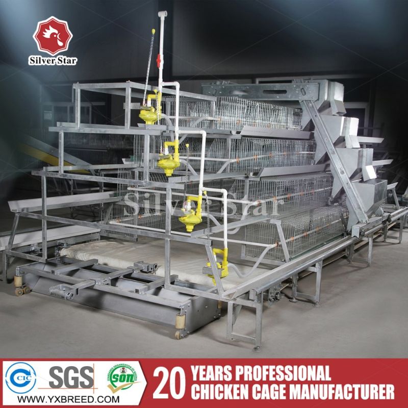 Chinese Providers Farm Machinery 4 Tiers Poultry Layer Cage