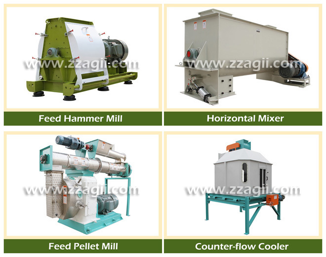 Corn Maize Grain Feed Processing Grinding Hammer Mill Machine