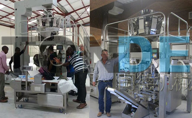 Ce Approved Puffing Rice Snack Food Packing Machine Line