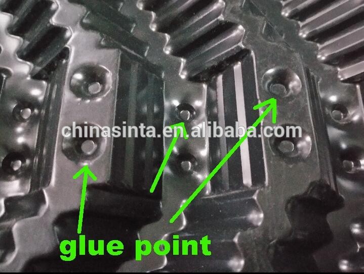 cooling tower fill glue points