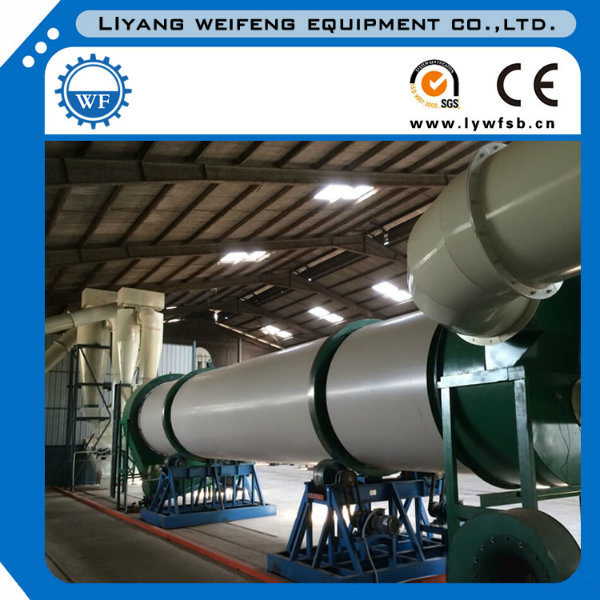 4-5t/H Dryer Cyclinder, Rotary Drum Dryer for Wood Sawdust/Chips/Straw