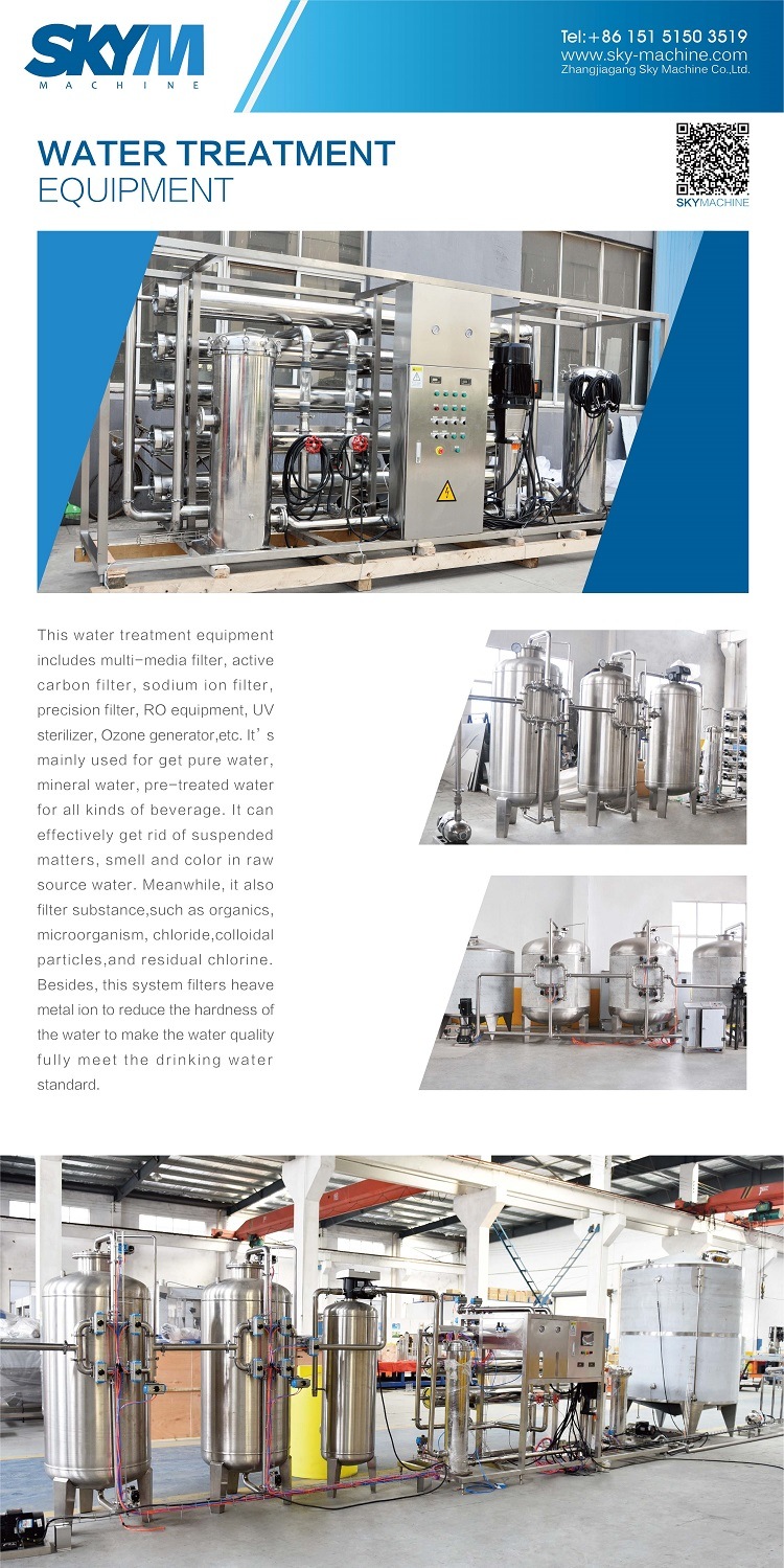 Water Treatment Line with Reverse Osmosis