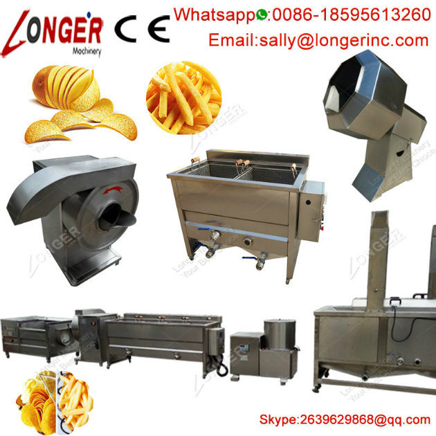 Professional Potato Crisp Making Machine Potato Chips Plant Cost