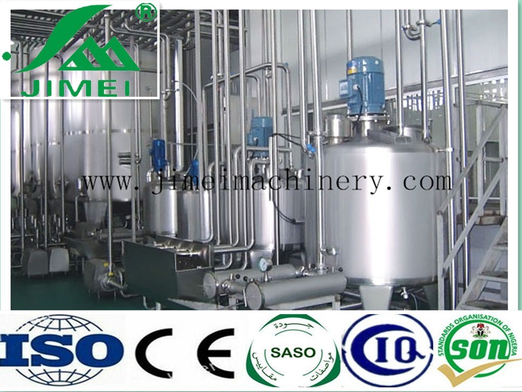 Customized Stainless Steel Automatic Ice Cream Production Line for Factory