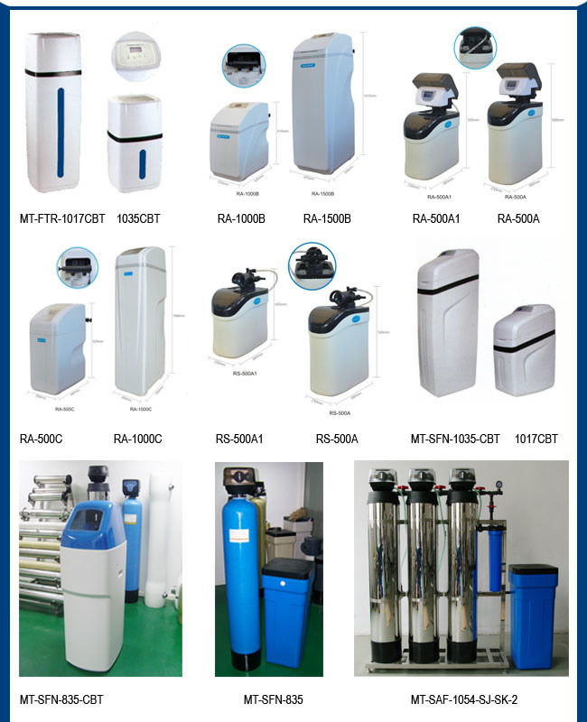 New Design Cabinet Water Treatment Water Softener System