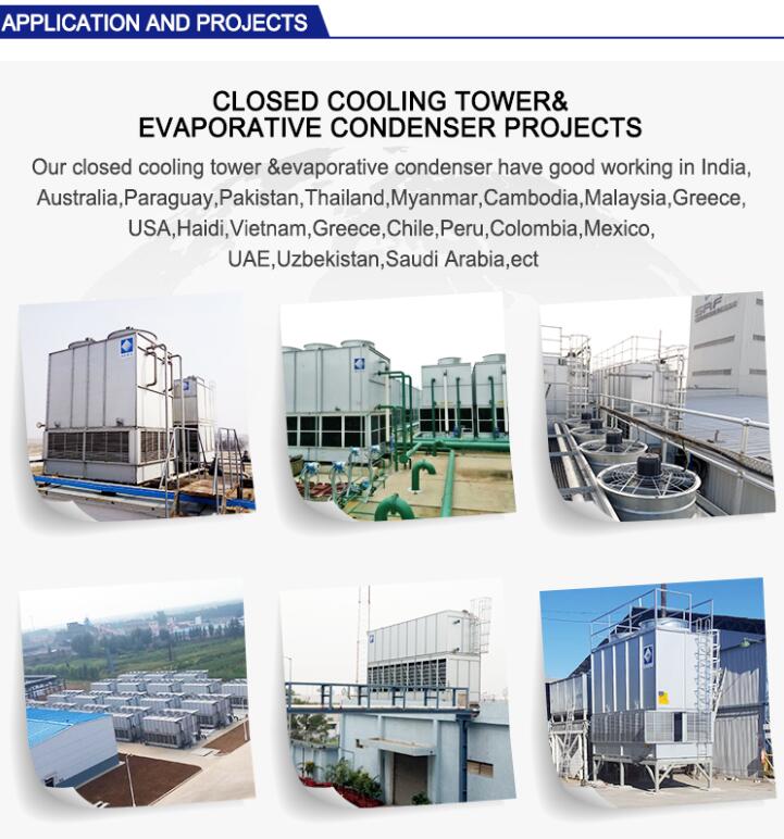 industrial water closed cooling tower