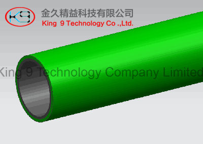 T1.0mm Goblin Pipe|Lean Pipe|Coated Pipe|Lean Tube|ABS Coated Pipe