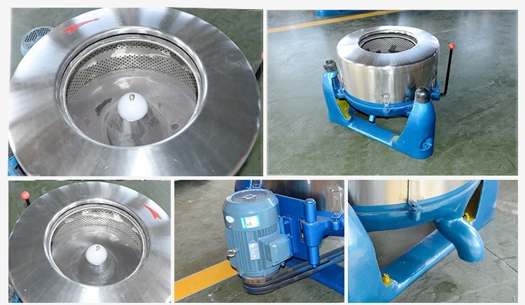 Industrial Centrifugal Dryer with Stainless Steel Drum and Lid