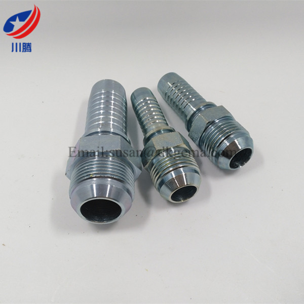 16711 Carbon Steel Ss Stainless Steel Pipe Fitting SAE J514 Fitting Jic Male Cone Pipe Fitting