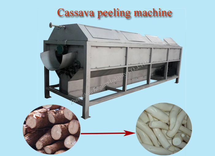 High Quality Yuca Peeling Machine with Factory Price