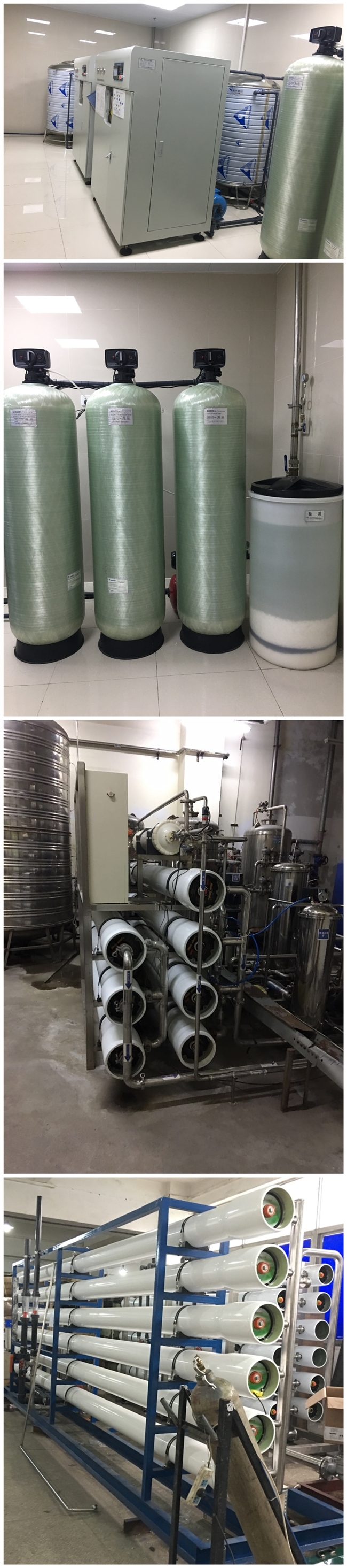 Agriculture Water Softener Ion Exchange Water Softener Industrial Water Purification Systems Z611