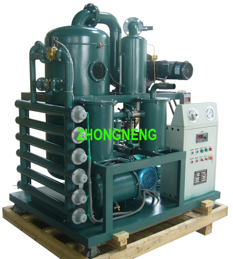 High Efficient Double Stage Vacuum Insulating Oil Purification System for Sale